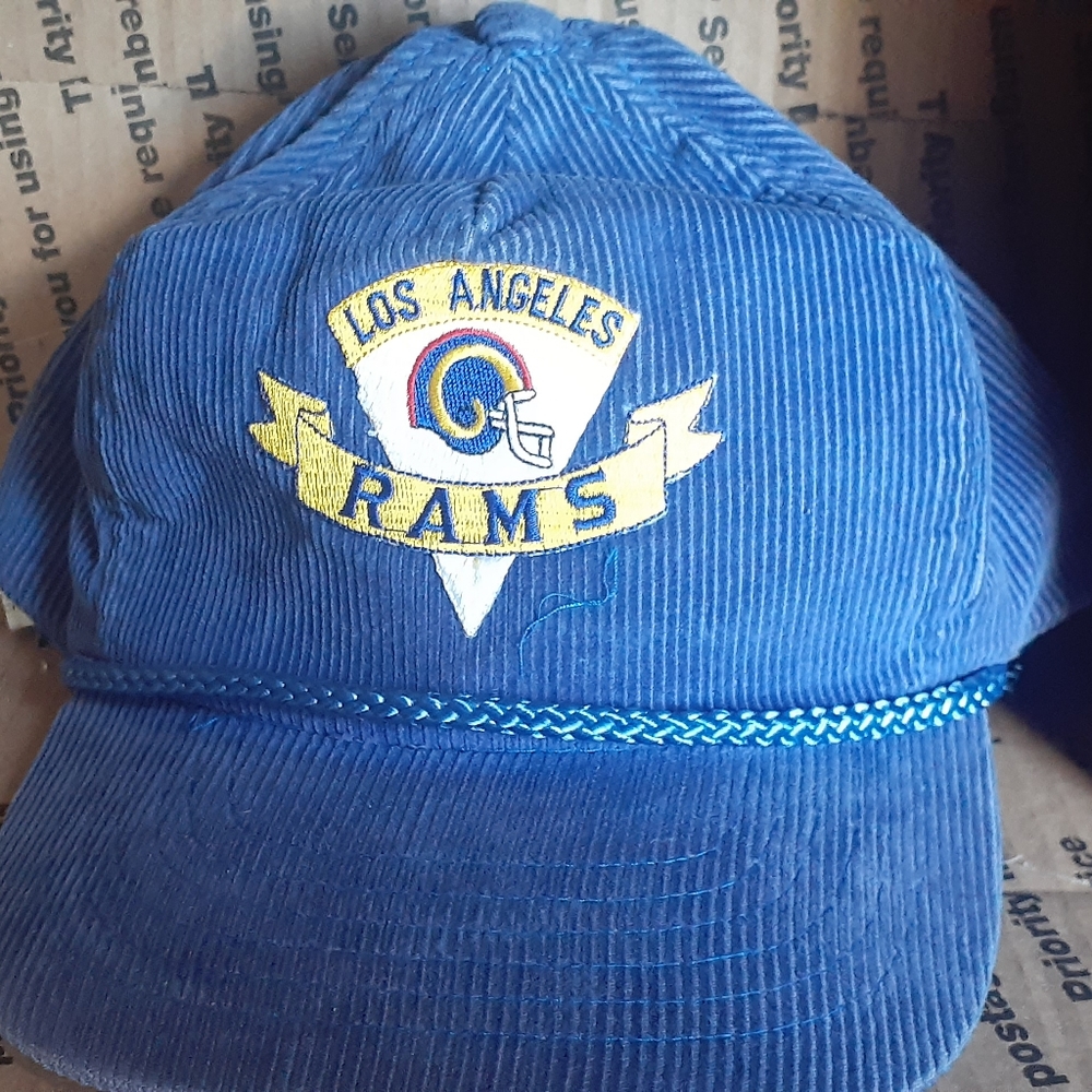 Vintage corduroy LA Rams hat